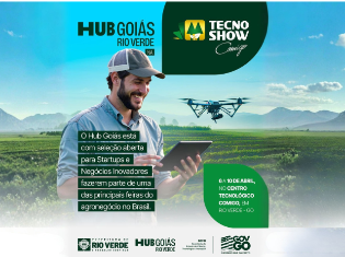 Chamamento para Exposição no Espaço Hub Goiás | TecnoShow COMIGO 2026