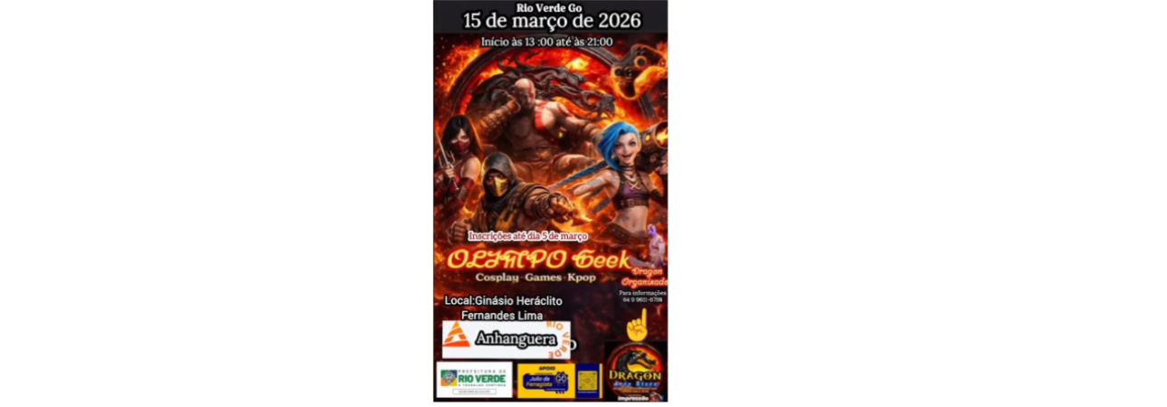 Imagem principal da notícia Olimpo Geek reúne fãs da cultura pop em Rio Verde