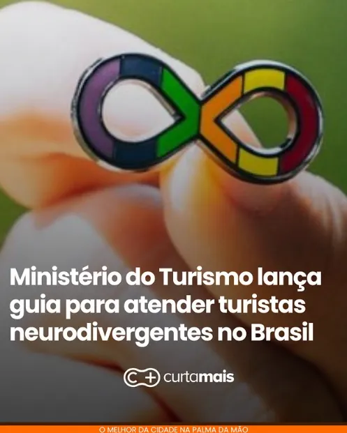 Imagem principal da notícia O Ministério do Turismo lançou um guia inédito voltado ao atendimento de turistas neurodivergentes no Brasil.