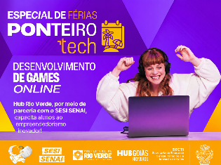 Imagem principal da notícia Especial de Férias Ponteiro Tech capacitou jovens em desenvolvimento de games