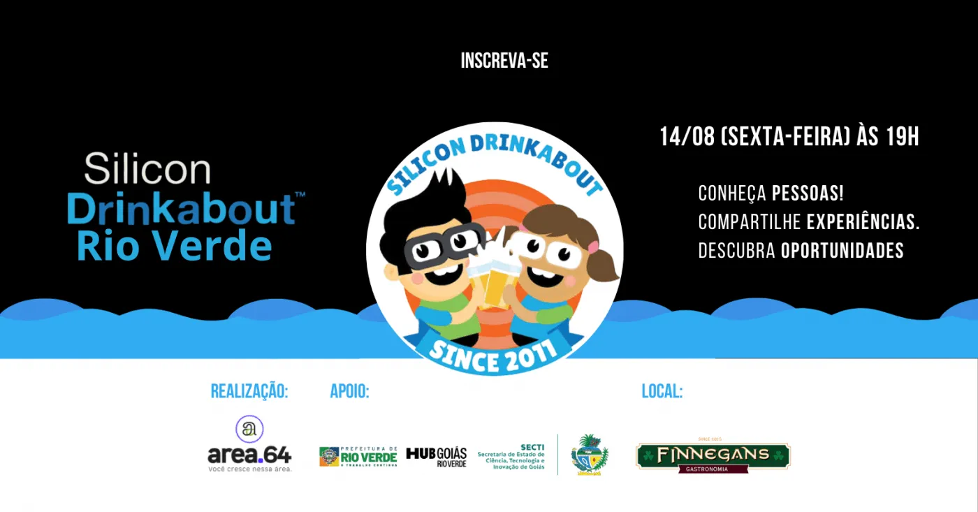 Imagem principal da notícia Silicon Drinkabout Rio Verde promove encontro de inovação e empreendedorismo