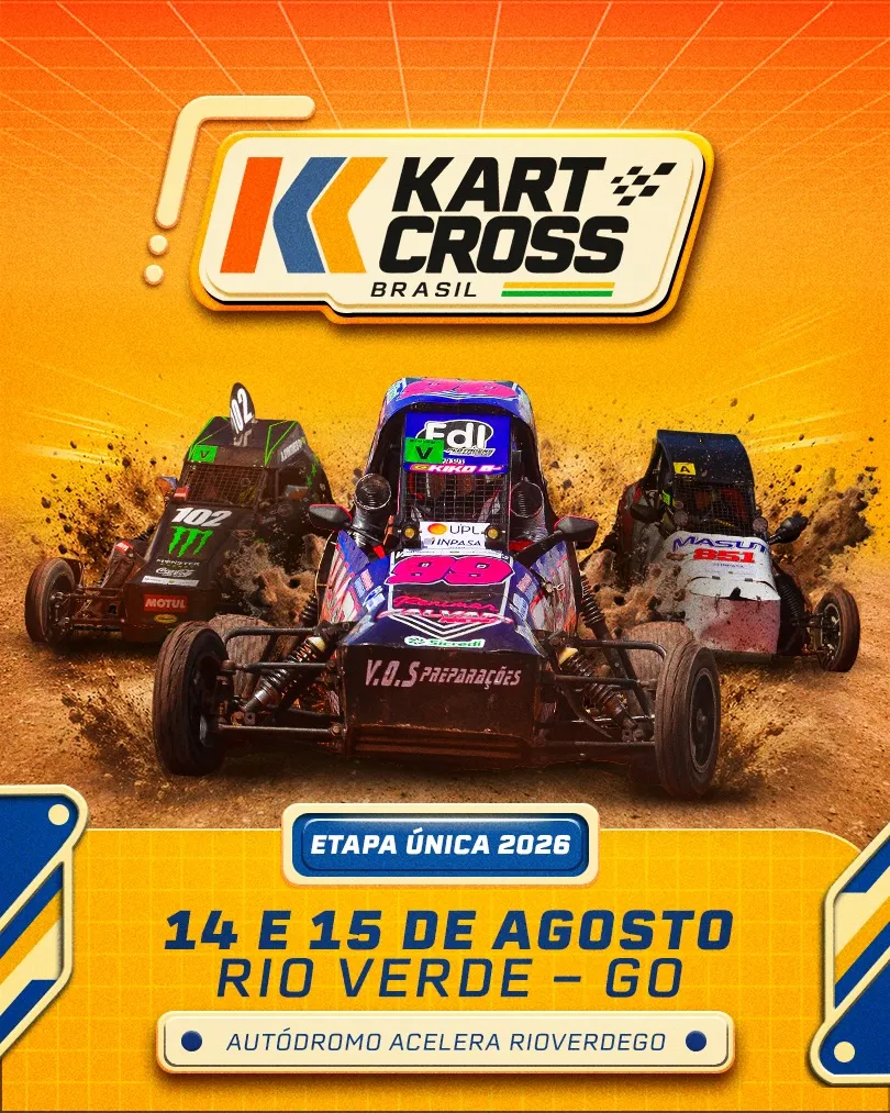 Imagem principal da notícia Kart Cross Brasil movimentou Rio Verde com etapa única de 2026